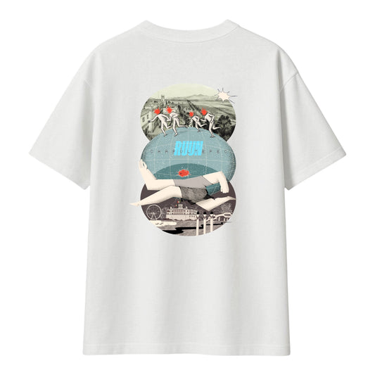 Playera para correr Semi Oversize - Ruun CDMX