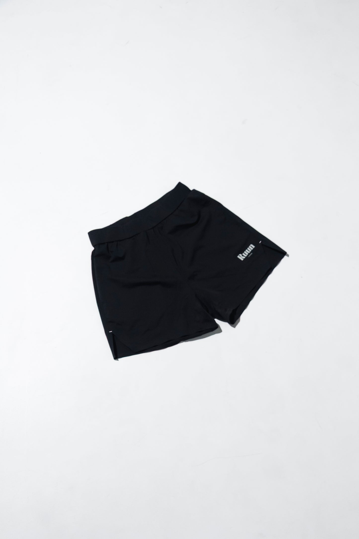 Shorts de running ligeros color negro - Ruun Clothing CDMX