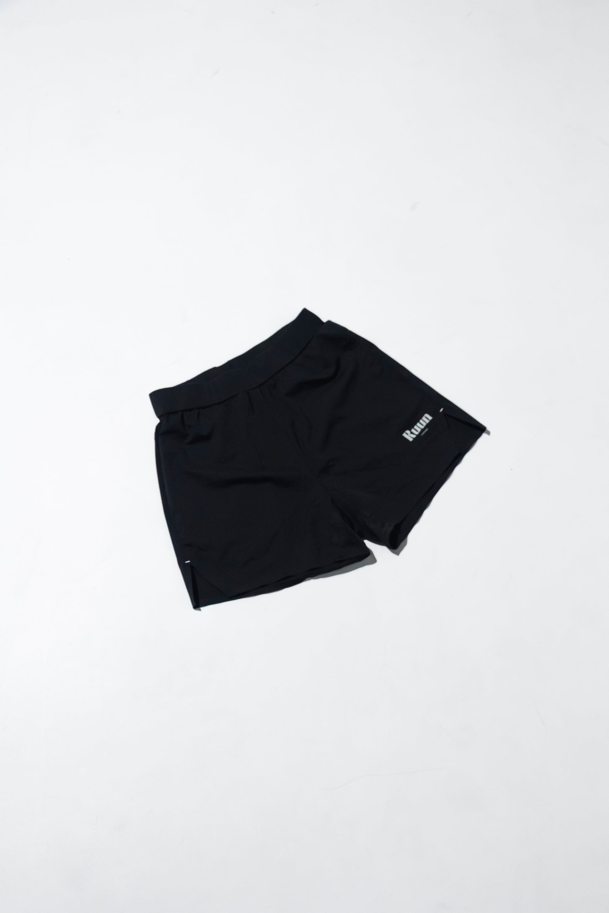 Shorts de running ligeros color negro - Ruun Clothing CDMX